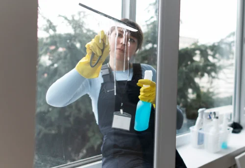 Nettoyage de vitres intérieures et extérieures à Mas-Grenier